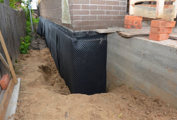 Happy homeowners after waterproofing job in Fort Myer